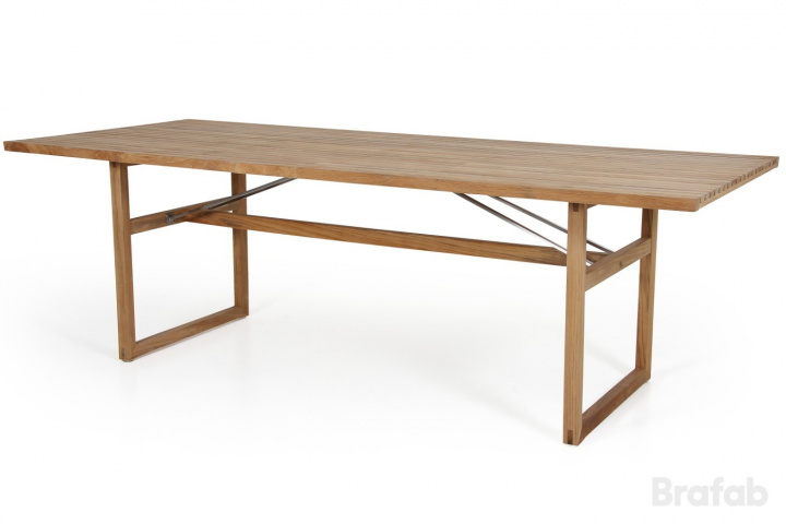 Vevi Spisebord 230x95 cm H 72 cm i gruppen Udendørs møbler / Materiale / Teakmøbler / Bord - Teakmøbler hos Sommarboden i Höllviken AB (1200)