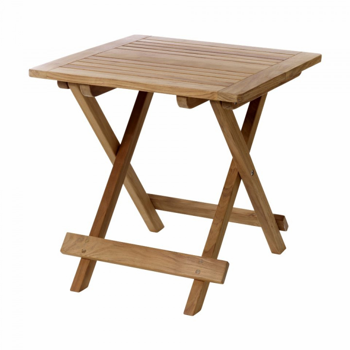 Classic sidobord 50x50 H50 cm - teak i gruppen Udendørs møbler / Bord / Sofabord & Sidebord hos Sommarboden i Höllviken AB (2070000-CI)