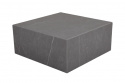 Zten sofabord 80x80 h35 cm - mørkegrå sten look