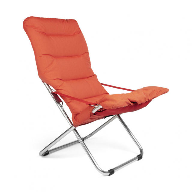 Fiesta Soft alu liggestol - orange (orange Supertex)