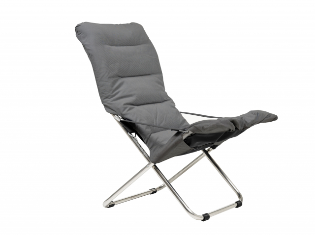 Fiesta Soft alu liggestol - antracit (black Supertex)