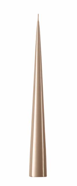 Lakkerede konljus konljus 37 cm - nougat note