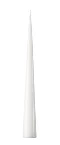 Lakerede keglelys 37 cm - hvide