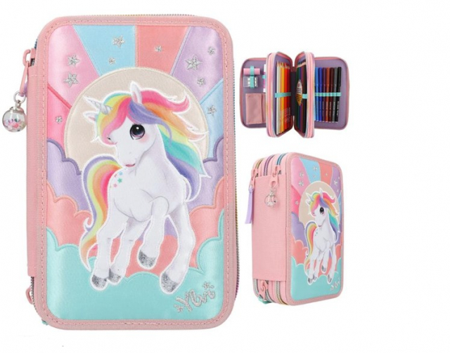MOPModel Ylvi Rainbow triple penalhus - pink