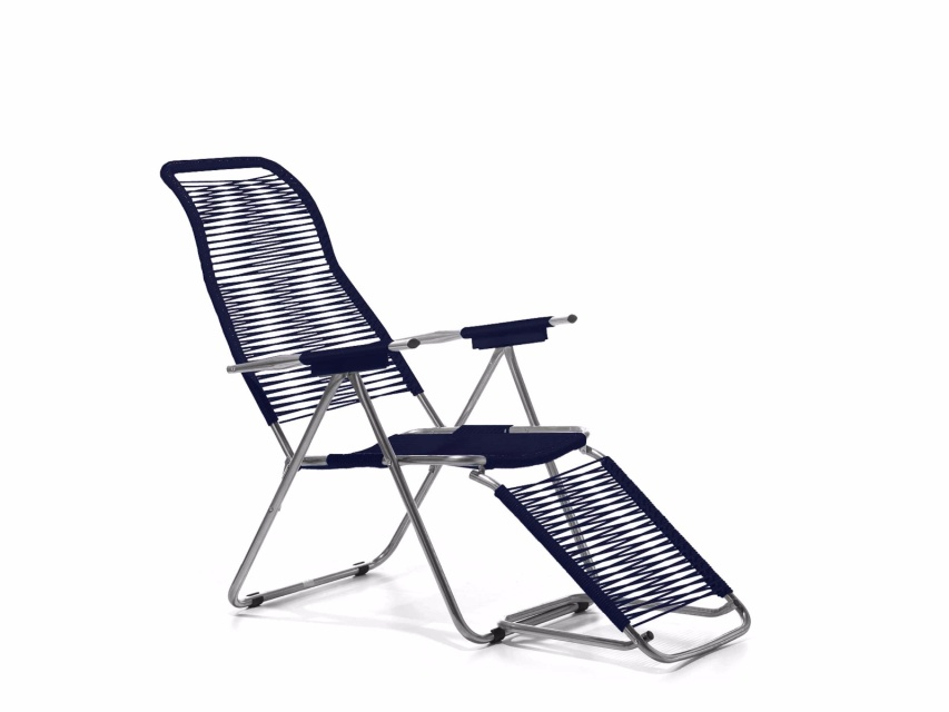 Spaghetti alu liggestol - blue Matte
