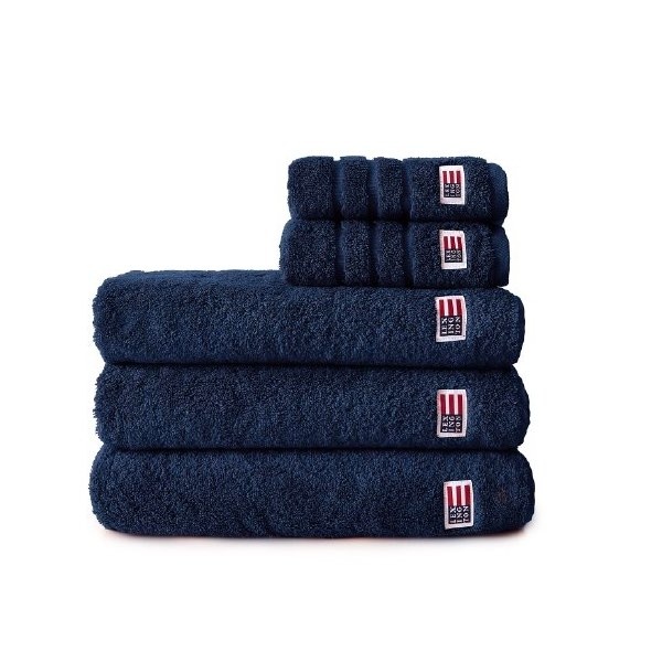Håndklæder, flere størrelser - navy