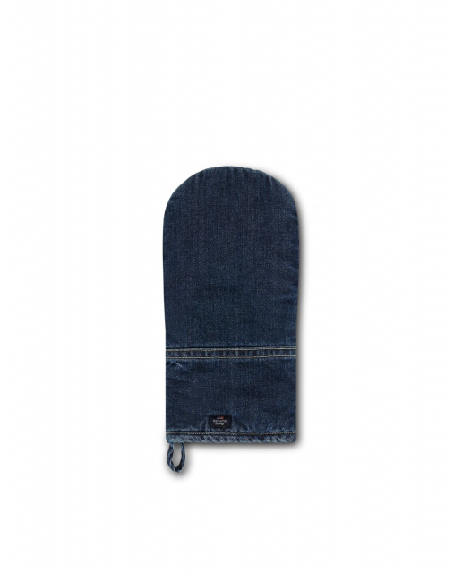 Ikoner Bomuld Twill pottehandske - denim