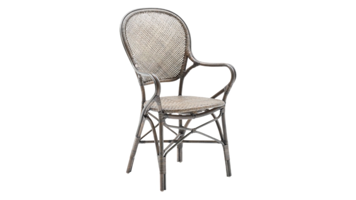 Rossini lænestol - Taupe