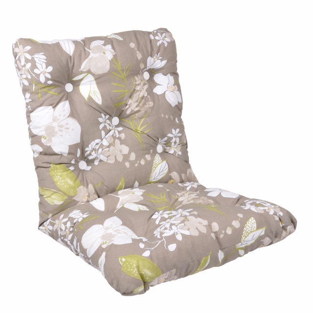 Minivikdyna, flock - beige botanical