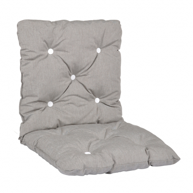 Minivik pude, flokke - askegrå