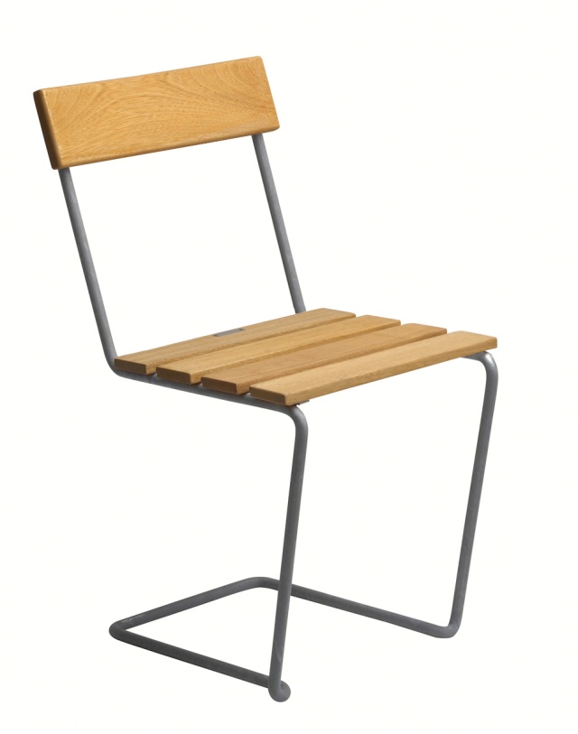 Stol 1 - oliebehandlet eg/varmgalvaniseret stativ