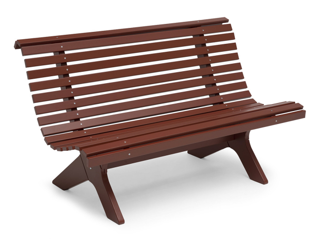Lund sofa - oxidrød
