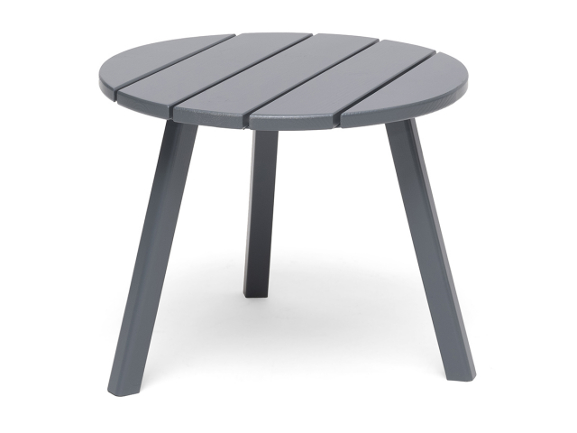 Tennessee sidebord Ø 50 H41 cm - stålgrå