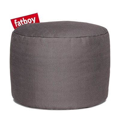 Punkt stonewashed pall - grå