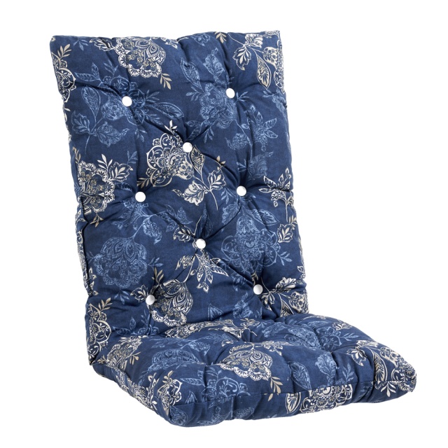 Högvikpuden, flok - nadira blå