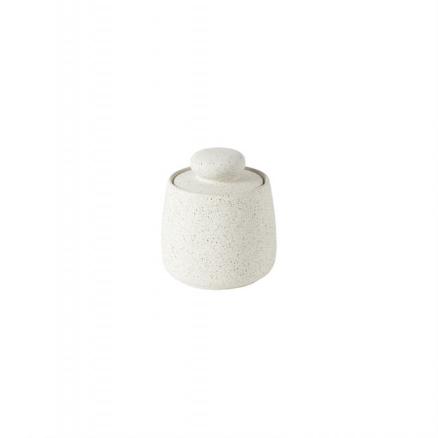 Loftkrukke med låg, stor - creme