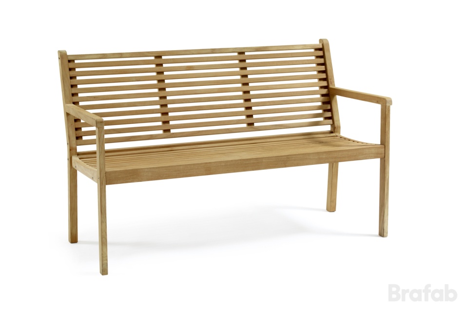 Canberra 2 sædersofa - teak