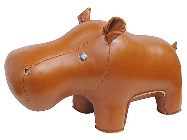 Budy Hippopotamus Door Stop XL - Brown