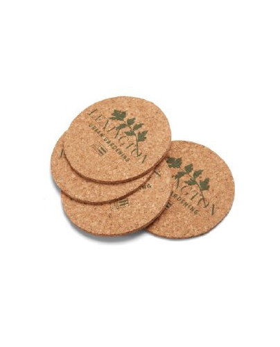Kork glasbelægning 4-pack