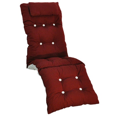 Baden -Badendyna Flock, Nack Pude - Bordeaux