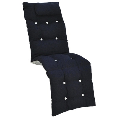 Baden -Badenpude Flock, Nack Pude - Navy