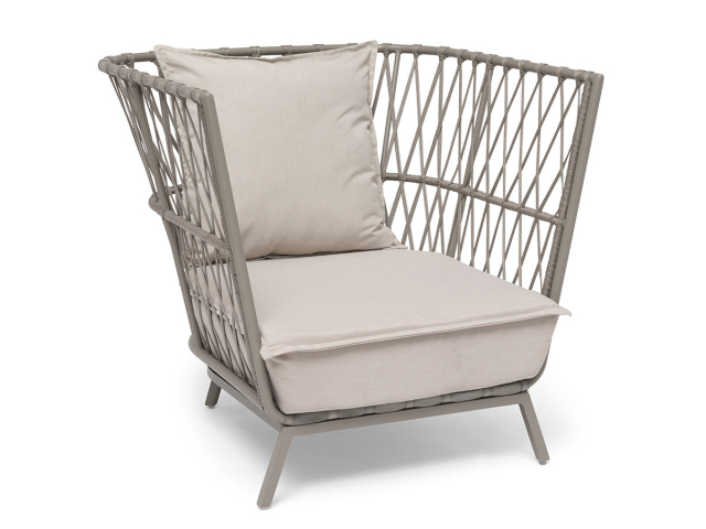 Jet set lounge lænestol - beige