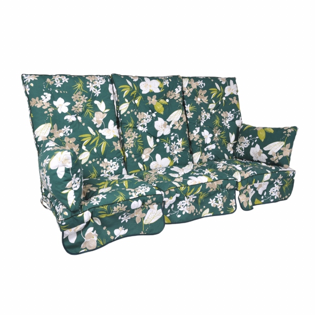 Hammockset, høj rygg - green botanical