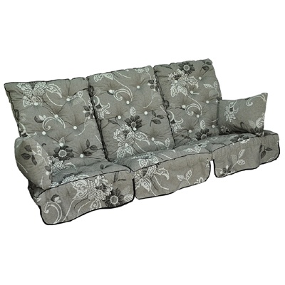 Hængekøje sæt, høj ryg - blomst