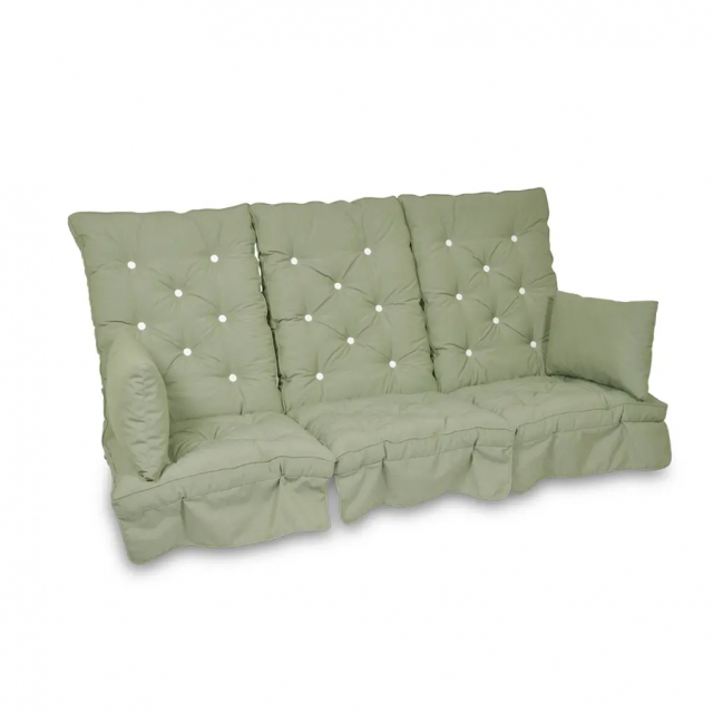 Hængekøjesæt, høj ryg - oliven