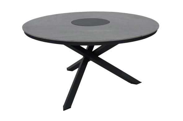 Kenora spisebord Ø 130 H73 cm - Anthracite