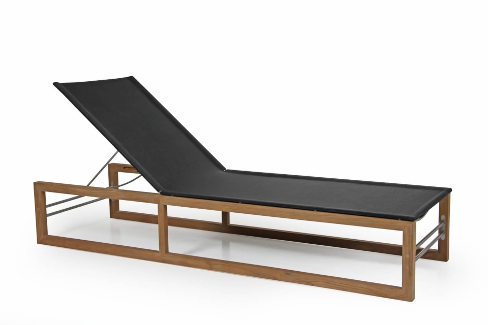 Vevi Vilsäng sammenfoldelig - teak