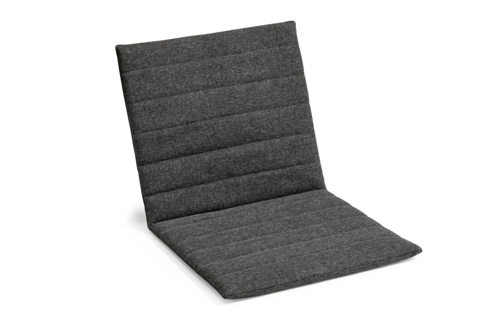 Gotland knyttet sin/rygpude - sort