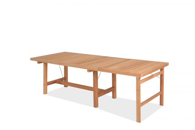 Tillægsplade til bord 155x85 cm - redwood