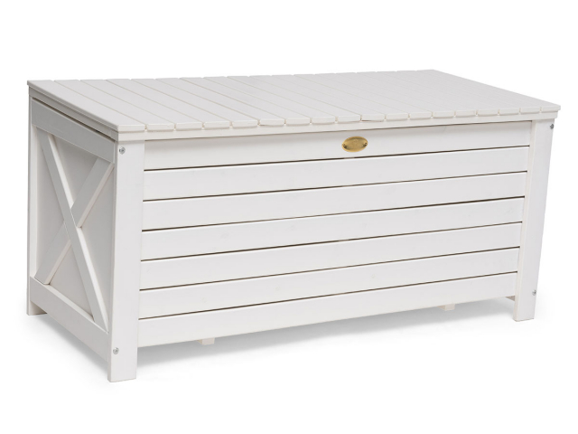 Läckö dynbox 134x59 H64 cm - hvid