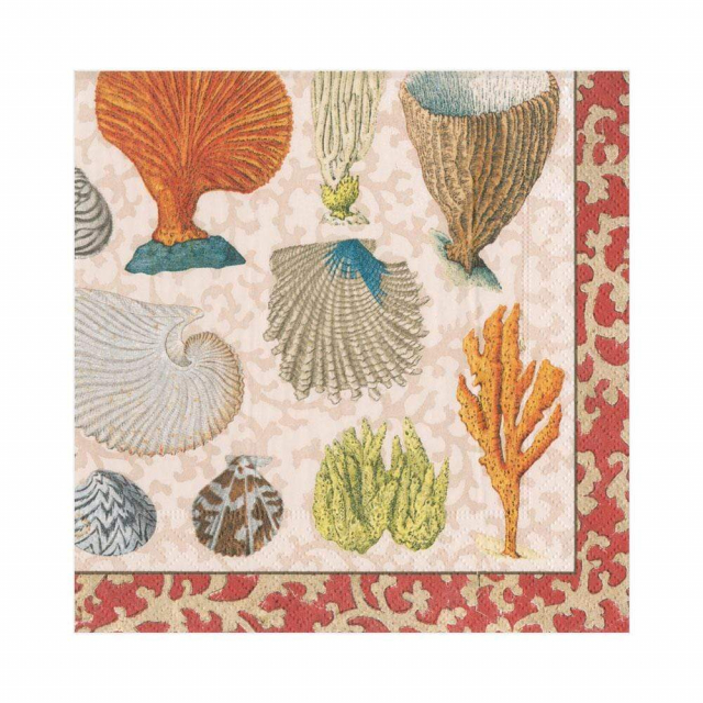 Coastal Curiosities serivetter, 20-pak