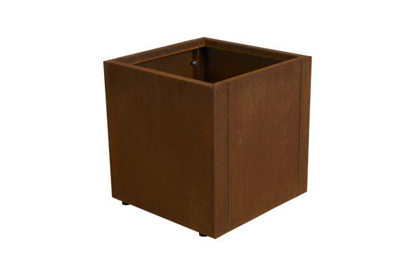 Kuminpotte 40x40 H40 cm - Corten Steel/Rust