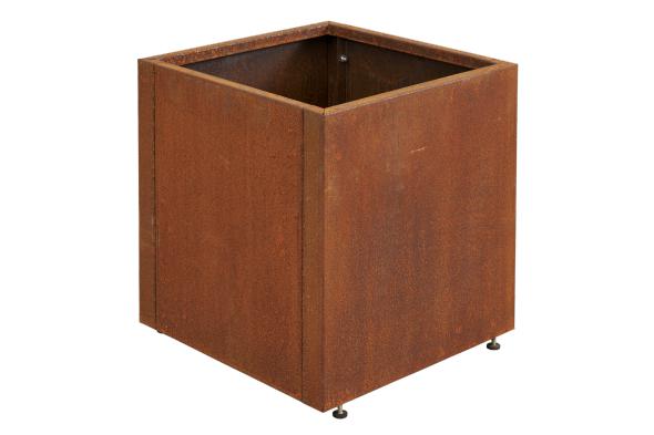 Kuminpotte 50x50 H50 cm - Corten Steel/Rust