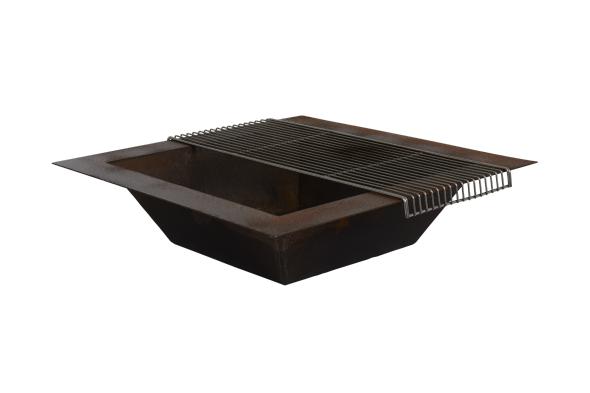 Kumin grillindsats - Corten Steel/Rust