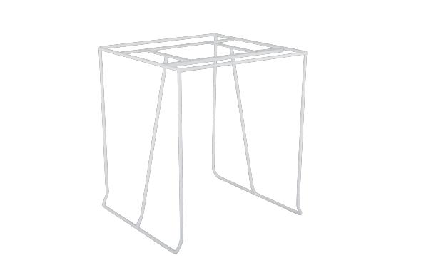 Sinarp bordstativ 70x70 H72 cm - hvid