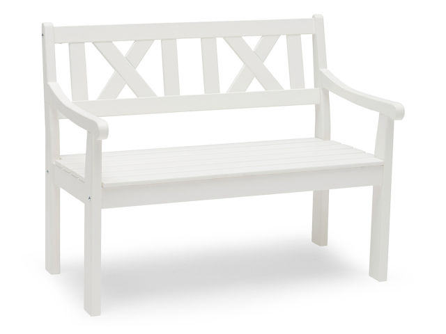Läckö 2 sæder sofa - hvid
