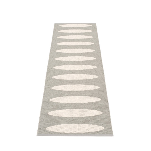 Ella tæppe - Varm grå/vanilje