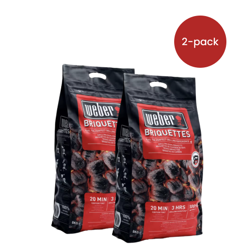 Weber Briquettes, 8 kg - 2 -pack