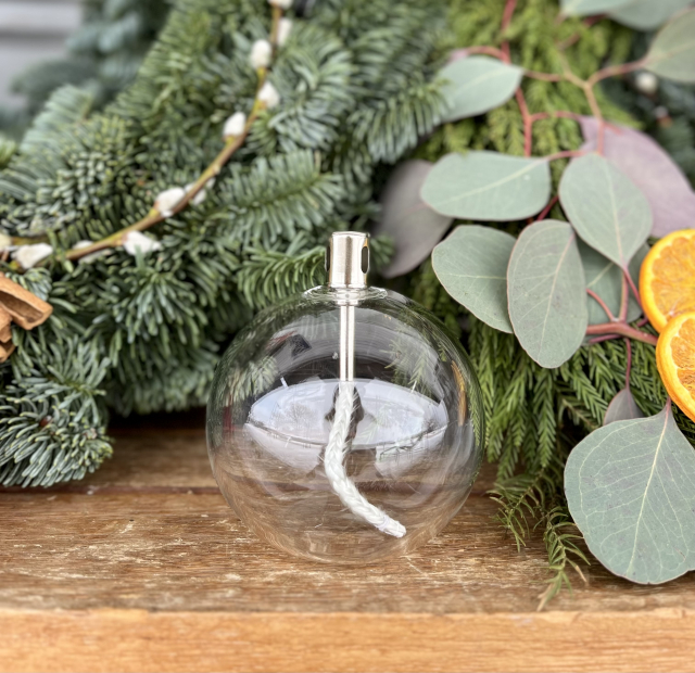 Olielampe sfære, s - klar