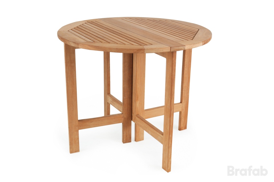 Ibiza klap tabel Ø 90 cm H 74 cm