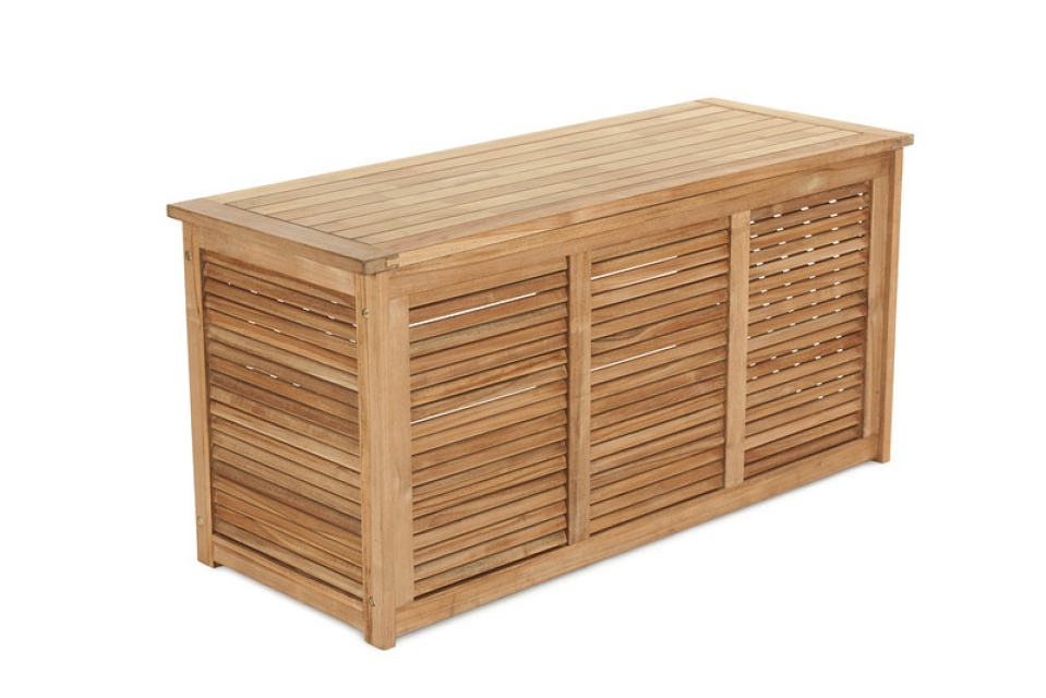 Papaya opbevaringsboks 130x51 cm H 60 cm - teak