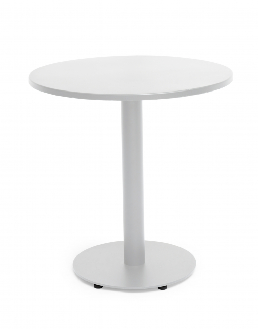 Näsby cafébord Ø 70 H73 cm - hvid