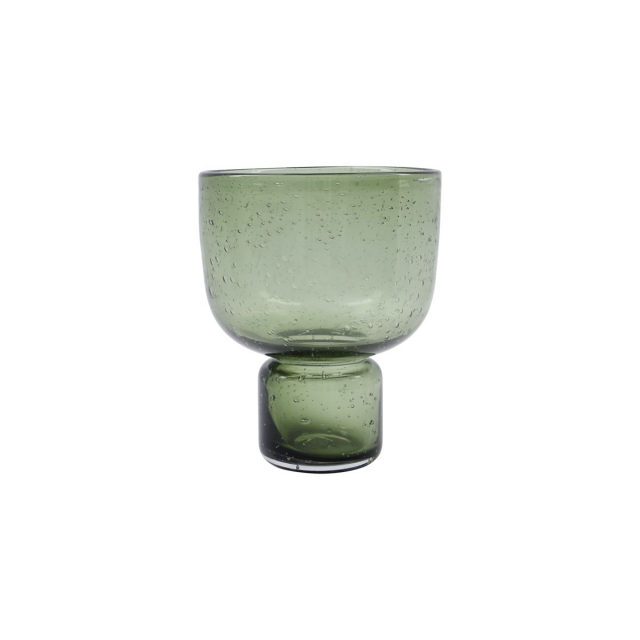 Farida Vase - Olive Green