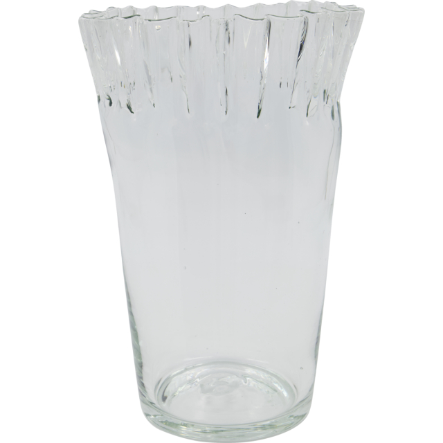Fold vase - clear