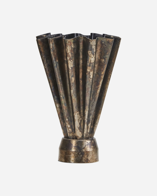 Flood vase H33 cm - antique brown
