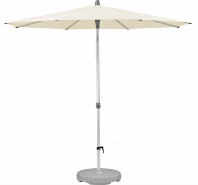 Alu -Smart Easy parasol Ø 2.5m - Natur